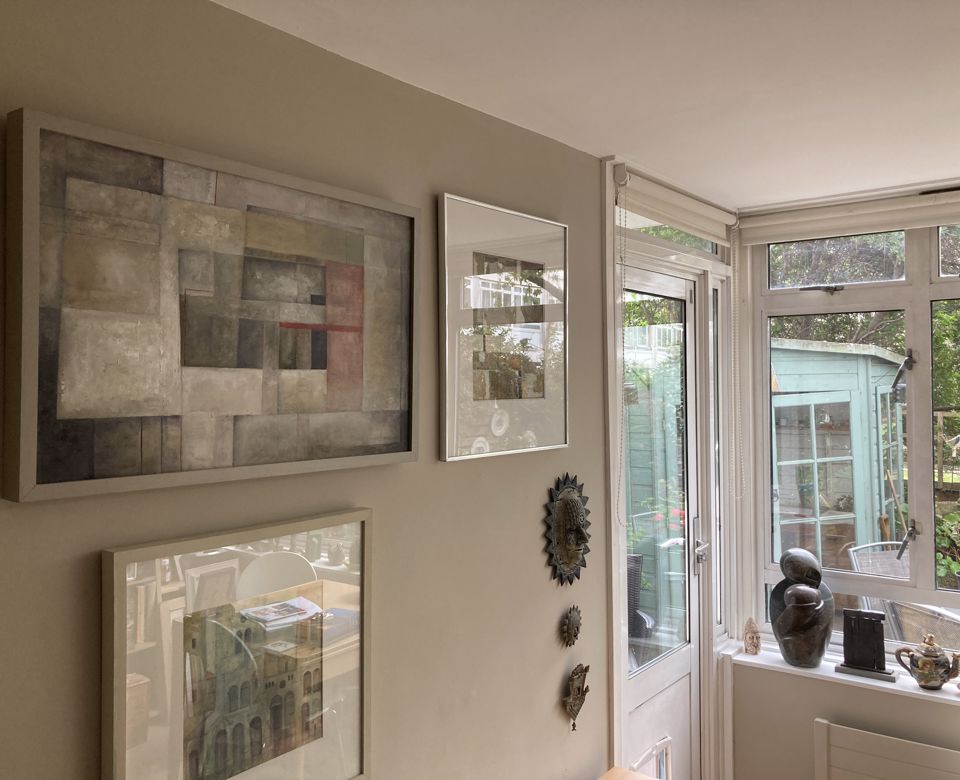 Canvas tone gallery wall